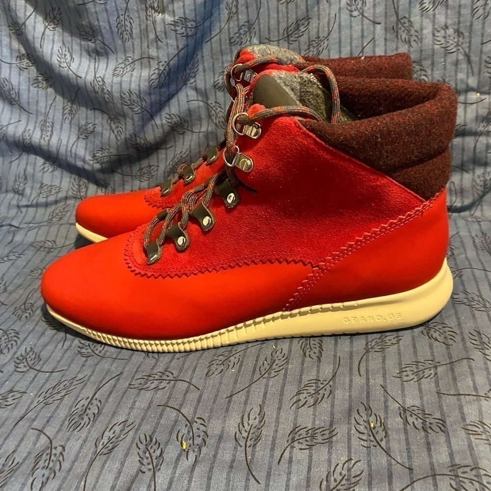 Cole Haan Waterproof Leather And Suede Omni Hikers 9.5